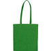 Oeko-Tex® STANDARD 100 Baumwolltasche mit langen Henkeln, 140g/m², grün Oeko-Tex® STANDARD 100 Baumwolltasche mit langen Henkeln, 140g/m², grün