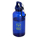 Oregon 400 ml RCS-zertifizierte Trinkflasche aus recyceltem Kunststoff mit Karabiner, blau