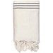 Originalhome Tuch 85 × 175 cm aus recyceltem Material, offwhite