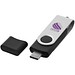 OTG Rotate USB Typ-C Stick, schwarz, 4GB