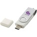 OTG Rotate USB Typ-C Stick, weiss, 4GB