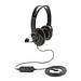 XD COLLECTION Over-Ear Headset mit Kabel, schwarz