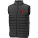Pallas GRS recycelter wattierter Bodywarmer für Herren, storm grey, XL
