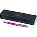PARKER Druckkugelschreiber Jotter, schwarze Mine, magenta,silber PARKER Druckkugelschreiber Jotter, schwarze Mine, magenta,silber