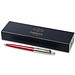 PARKER Kugelschreiber Jotter Recycled, blaue Mine, rot/silber