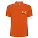 Pegaso Premium Poloshirt für Herren, orange, 4XL
