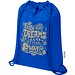 Peru Blend 180 g/m² Sportbeutel aus GRS recycelter Baumwolle 5L, royalblau