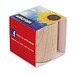Pflanz-Holz rund mit Samen, Vergissmeinnicht, 1-seit. Druck