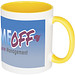 Pix 330 ml farbige Sublimations-Tasse, gelb Pix 330 ml farbige Sublimations-Tasse, gelb