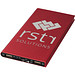 Plate Aluminium-Powerbank, 8.000 mAh, rot Plate Aluminium-Powerbank, 8.000 mAh, rot