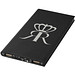 Plate Aluminium-Powerbank, 8.000 mAh, schwarz Plate Aluminium-Powerbank, 8.000 mAh, schwarz