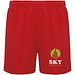 Player Sportshorts Unisex, rot, 2XL