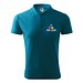 MALFINI Polohemd Herren Pique Polo, 2XL, dunkeltürkis