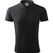 MALFINI Polohemd Herren Pique Polo, M, ebony grau