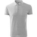 MALFINI Polohemd Herren Pique Polo, M, hellgrau melliert