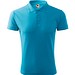 MALFINI Polohemd Herren Pique Polo, M, türkisblau