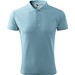 Polohemd Herren Pique Polo, XL, himmelblau