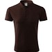 Polohemd Herren Pique Polo, XL, kaffee