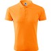 Polohemd Herren Pique Polo, XL, mandarine orange