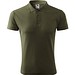 Polohemd Herren Pique Polo, XL, military