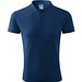 Polohemd Herren Pique Polo, XL, mitternachtsblau