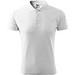 Polohemd Herren Pique Polo, XL, weiss