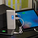 Powerbank mit digitaler Ladeanzeige, 10.000 mAh, weiss Powerbank mit digitaler Ladeanzeige, 10.000 mAh, weiss