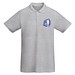 Prince Poloshirt für Herren, Marl Grey, S