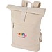 Recanvas 14” GRS recycelter Rolltop-Rucksack 16L, sandstone