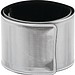 Reflexband Snap, silber