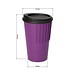 Riffel-Kaffeebecher ToGo, 300 ml, behagliches blau/schwarz