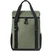 ROMA L. Gepolsterter Thermorucksack aus recyceltem Polyester 600D Ripstop 16 L, Dunkelgrün