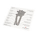 ROMINOX® Key Tool Lion Merry Christmas, silber ROMINOX® Key Tool Lion Merry Christmas, silber