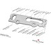 ROMINOX® Key Tool // Bus - 18 Funktionen, silber