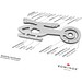 ROMINOX® Key Tool // Helicopter - 18 Funktionen, silber