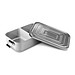 ROMINOX® Lunchbox Quadra XL, silber ROMINOX® Lunchbox Quadra XL, silber