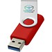 Rotate-basic USB-Stick 3.0, hellrot, 32GB