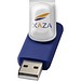 Rotate Doming USB-Stick, blau, 16GB