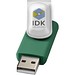 Rotate Doming USB-Stick, grün, 8GB
