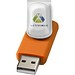 Rotate Doming USB-Stick, orange, 16GB