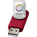 Rotate Doming USB-Stick, rot, 16GB