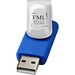 Rotate Doming USB-Stick, royalblau, 16GB
