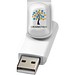 Rotate Doming USB-Stick, weiss, 16GB