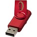 Rotate Metallic USB-Stick, rot, 1GB