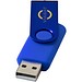 Rotate Metallic USB-Stick, royalblau, 1GB