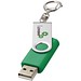 Rotate mit Schlüsselanhänger USB-Stick, grün, 16GB