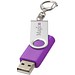 Rotate mit Schlüsselanhänger USB-Stick, lila, 64GB