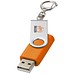Rotate mit Schlüsselanhänger USB-Stick, orange, 16GB