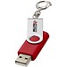 Rotate mit Schlüsselanhänger USB-Stick, rot, 4GB