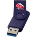 Rotate USB-Stick 3.0 aus Metall, blau, 128GB